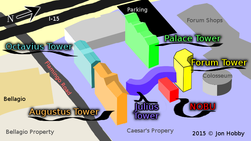 Caesars Palace Tower Guide